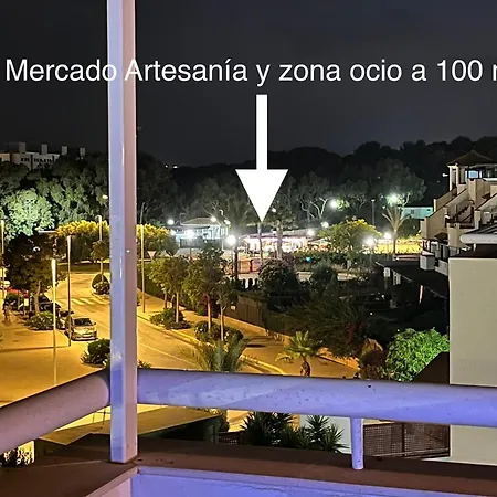 Atico 1ªlinea El Playazo Baria2 * Vera